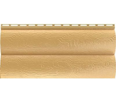 Виниловый сайдинг Blockhouse (Блокхаус - под бревно) Bh-02, Золотистый от производителя Альта-профиль по цене 543 р Виниловый сайдинг Blockhouse (Блокхаус - под бревно) Bh-02, Золотистый от производителя Альта-профиль по цене 543 р