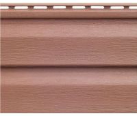 Виниловый сайдинг Аляска Люкс, Браун Виниловый сайдинг Аляска Люкс, Браун