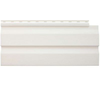 Виниловый сайдинг Аляска Классик, Сноу от производителя Альта-профиль по цене 248 р Виниловый сайдинг Аляска Классик, Сноу от производителя Альта-профиль по цене 248 р