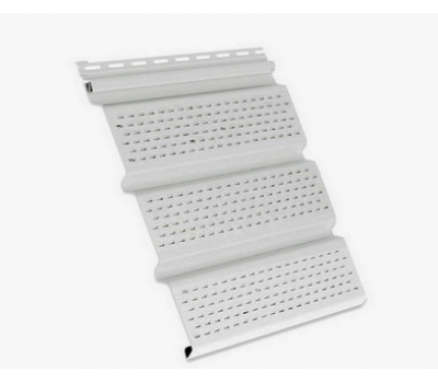 Софит белый полностью перфорированный от производителя  Россия по цене 480 р Софит белый полностью перфорированный от производителя  Россия по цене 480 р