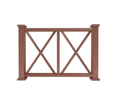 Ограждение из ДПК З1 терракот от производителя  Dortmax по цене 8 860 р Ограждение из ДПК З1 терракот от производителя  Dortmax по цене 8 860 р