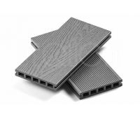 Террасная доска 3D Evolution WOOD GRAY (серый) 6 м