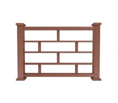 Ограждение из ДПК Л1 терракот от производителя  Dortmax по цене 8 860 р Ограждение из ДПК Л1 терракот от производителя  Dortmax по цене 8 860 р