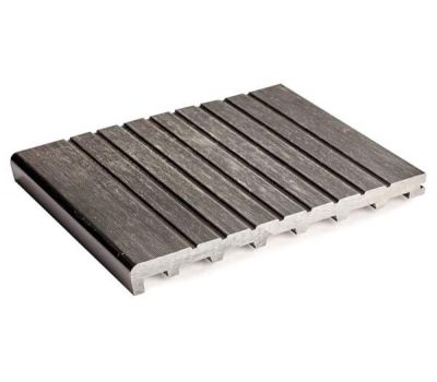 Ступень ДПК Modern 3D Графит от производителя  Dortmax по цене 2 270 р Ступень ДПК Modern 3D Графит от производителя  Dortmax по цене 2 270 р