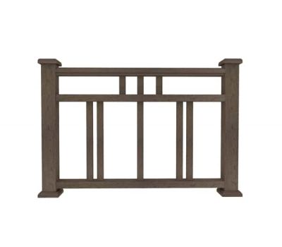 Ограждение из ДПК Г1 коричневый от производителя  Dortmax по цене 8 860 р Ограждение из ДПК Г1 коричневый от производителя  Dortmax по цене 8 860 р