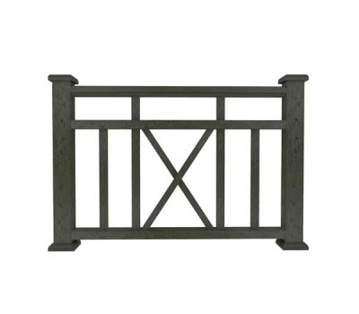 Ограждение из ДПК Р1 черный от производителя  Dortmax по цене 8 860 р Ограждение из ДПК Р1 черный от производителя  Dortmax по цене 8 860 р