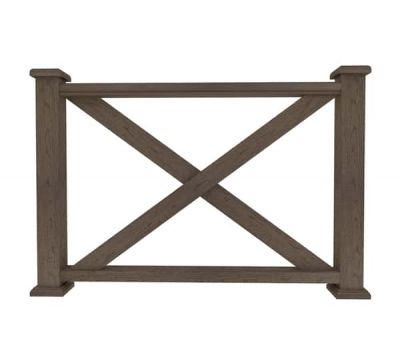 Ограждение из ДПК М1 коричневый от производителя  Dortmax по цене 8 860 р Ограждение из ДПК М1 коричневый от производителя  Dortmax по цене 8 860 р