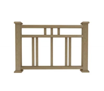 Ограждение из ДПК Г1 натуральный от производителя  Dortmax по цене 8 860 р Ограждение из ДПК Г1 натуральный от производителя  Dortmax по цене 8 860 р