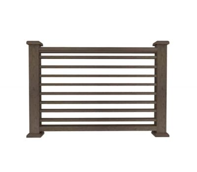 Ограждение из ДПК П1 коричневый от производителя  Dortmax по цене 8 860 р Ограждение из ДПК П1 коричневый от производителя  Dortmax по цене 8 860 р