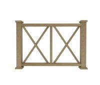 Ограждение из ДПК З1 натуральный