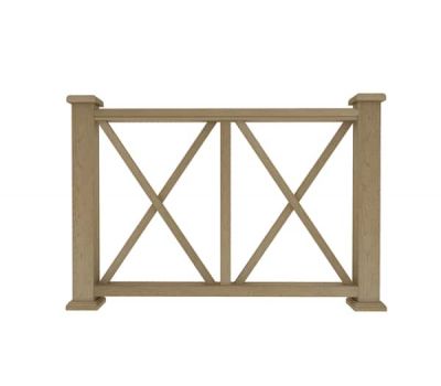 Ограждение из ДПК З1 натуральный от производителя Dortmax по цене 8 860 р Ограждение из ДПК З1 натуральный от производителя Dortmax по цене 8 860 р