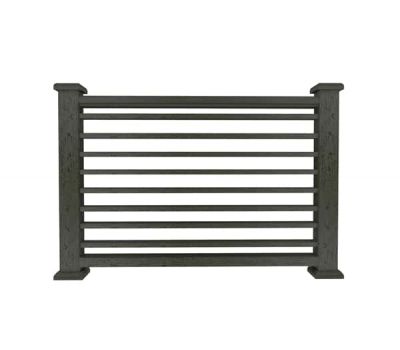 Ограждение из ДПК П1 черный от производителя  Dortmax по цене 8 860 р Ограждение из ДПК П1 черный от производителя  Dortmax по цене 8 860 р