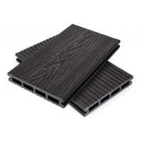 Террасная доска пустотелая ДПК  Графит Террасная доска пустотелая ДПК  Графит