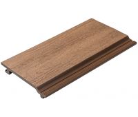 Фасадная облицовка из ДПК Bark Тик Фасадная облицовка из ДПК Bark Тик