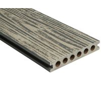 Террасная доска пустотелая CM Decking Серия Zebrano Бежево-серый (под заказ)