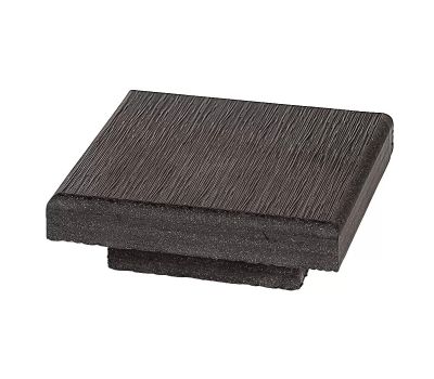 Крышка ДПК для столба 100x100 Графит от производителя  Deckart (Россия) по цене 580 р Крышка ДПК для столба 100x100 Графит от производителя  Deckart (Россия) по цене 580 р