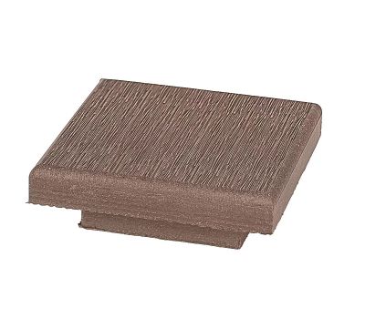 Крышка ДПК для столба 100x100 Шоколад от производителя  Deckart (Россия) по цене 580 р Крышка ДПК для столба 100x100 Шоколад от производителя  Deckart (Россия) по цене 580 р