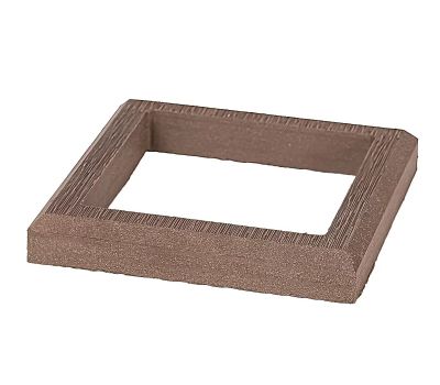 Рамка ДПК для столба 100x100 Шоколад от производителя  Deckart (Россия) по цене 700 р Рамка ДПК для столба 100x100 Шоколад от производителя  Deckart (Россия) по цене 700 р