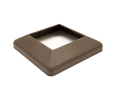 Крышка нижняя ПВХ для столба 100х100 Венге от производителя  Deckart (Россия) по цене 293 р Крышка нижняя ПВХ для столба 100х100 Венге от производителя  Deckart (Россия) по цене 293 р