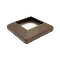 Крышка нижняя ПВХ для столба 125х125 Венге Крышка нижняя ПВХ для столба 125х125 Венге