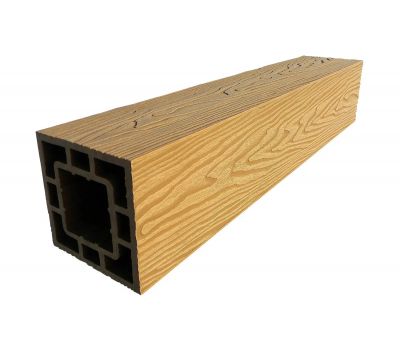 Столб опорный ДПК 125×125 Орех от производителя  Deckart (Россия) по цене 2 033 р Столб опорный ДПК 125×125 Орех от производителя  Deckart (Россия) по цене 2 033 р