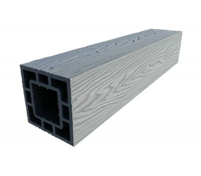 Столб опорный ДПК 125×125 Серый от производителя  Deckart (Россия) по цене 2 338 р Столб опорный ДПК 125×125 Серый от производителя  Deckart (Россия) по цене 2 338 р