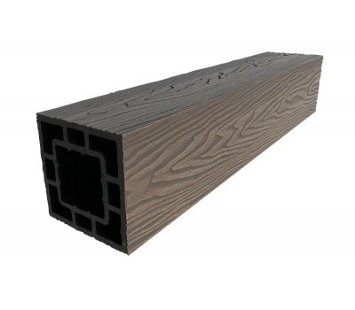 Столб опорный ДПК 125×125 Венге от производителя  Deckart (Россия) по цене 2 033 р Столб опорный ДПК 125×125 Венге от производителя  Deckart (Россия) по цене 2 033 р