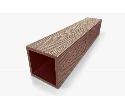 Столб опорный ДПК 100×100 Шоколад от производителя  Deckart (Россия) по цене 1 057 р Столб опорный ДПК 100×100 Шоколад от производителя  Deckart (Россия) по цене 1 057 р