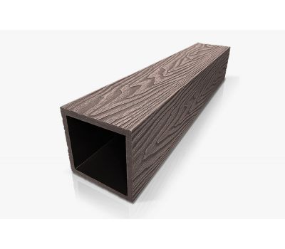 Столб опорный ДПК 100×100 Венге от производителя  Deckart (Россия) по цене 1 057 р Столб опорный ДПК 100×100 Венге от производителя  Deckart (Россия) по цене 1 057 р