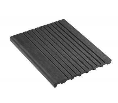 Ступень полнотелая из ДПК Step Графит от производителя  Deckart (Россия) по цене 2 500 р Ступень полнотелая из ДПК Step Графит от производителя  Deckart (Россия) по цене 2 500 р