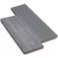 Террасная доска ДПК Monolit 3D - Серый Террасная доска ДПК Monolit 3D - Серый