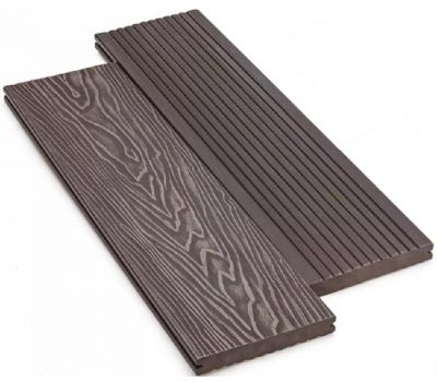 Террасная доска ДПК Monolit 3D - Венге от производителя  Deckart (Россия) по цене 870 р Террасная доска ДПК Monolit 3D - Венге от производителя  Deckart (Россия) по цене 870 р