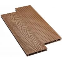 Террасная доска ДПК Praktik New - Орех Террасная доска ДПК Praktik New - Орех