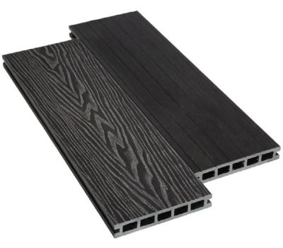 Террасная доска ДПК Praktik Old - Графит от производителя  Deckart (Россия) по цене 580 р Террасная доска ДПК Praktik Old - Графит от производителя  Deckart (Россия) по цене 580 р