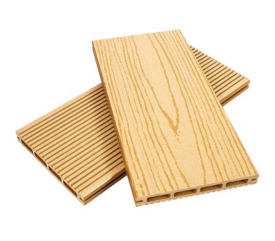 Террасная доска пустотелая ДПК  ECO New Натуральный от производителя  NanoWood по цене 311 р Террасная доска пустотелая ДПК  ECO New Натуральный от производителя  NanoWood по цене 311 р