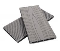 Террасная доска пустотелая ДПК  ECO New Серый Террасная доска пустотелая ДПК  ECO New Серый