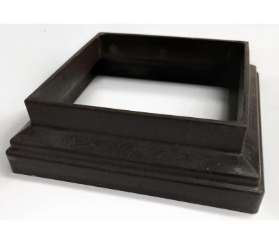 Декоративная рамка на столб Венге от производителя  ДеревоПласт по цене 195 р