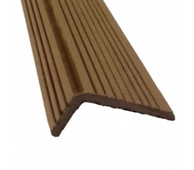 Уголок брашированный ДПК  шоколад от производителя  ДеревоПласт по цене 268 р Уголок брашированный ДПК  шоколад от производителя  ДеревоПласт по цене 268 р