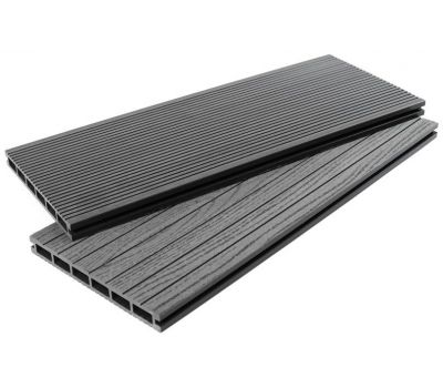 Террасная доска ДПК - DP Standart+ Графит от производителя  ДеревоПласт по цене 690 р Террасная доска ДПК - DP Standart+ Графит от производителя  ДеревоПласт по цене 690 р