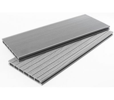 Террасная доска ДПК - DP Standart+ Серый от производителя  ДеревоПласт по цене 690 р Террасная доска ДПК - DP Standart+ Серый от производителя  ДеревоПласт по цене 690 р