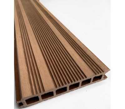 Террасная доска ДПК Бесшовная — Коричневый от производителя  ДеревоПласт по цене 489 р Террасная доска ДПК Бесшовная — Коричневый от производителя  ДеревоПласт по цене 489 р