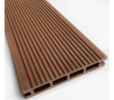 Террасная доска ДПК Односторонняя — Коричневый от производителя  ДеревоПласт по цене 454 р Террасная доска ДПК Односторонняя — Коричневый от производителя  ДеревоПласт по цене 454 р