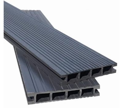 Террасная доска из ДПК Вельвет - Графит от производителя  Доломит по цене 385 р Террасная доска из ДПК Вельвет - Графит от производителя  Доломит по цене 385 р