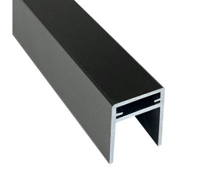 П-профиль алюминиевый 35x25 Чёрное дерево от производителя  EasyDecking по цене 750 р П-профиль алюминиевый 35x25 Чёрное дерево от производителя  EasyDecking по цене 750 р