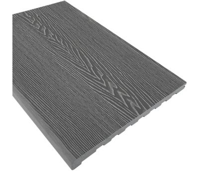 Ступень из ДПК Wood-Х 348х22 Серый 3D от производителя  EasyDecking по цене 2 810 р Ступень из ДПК Wood-Х 348х22 Серый 3D от производителя  EasyDecking по цене 2 810 р