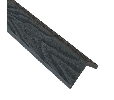 Уголок ДПК Wood-Х 50х50.3D Чёрное дерево от производителя  EasyDecking по цене 380 р Уголок ДПК Wood-Х 50х50.3D Чёрное дерево от производителя  EasyDecking по цене 380 р