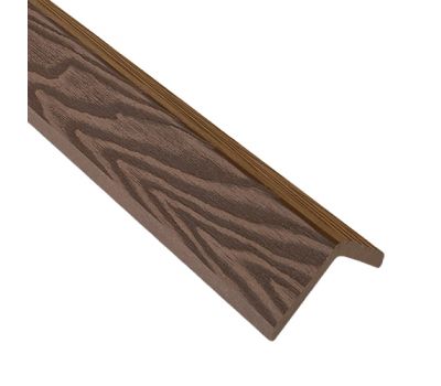 Уголок ДПК Wood-Х 50х50.3D Коричневый от производителя  EasyDecking по цене 380 р Уголок ДПК Wood-Х 50х50.3D Коричневый от производителя  EasyDecking по цене 380 р