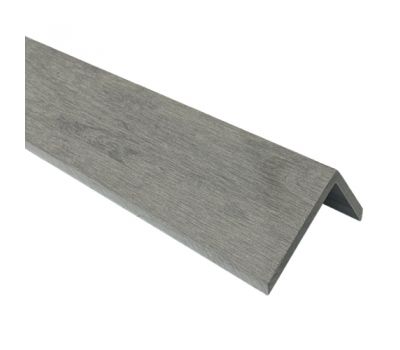 Уголок ДПК Wood-Х 50х80 Серый Микс от производителя  EasyDecking по цене 400 р Уголок ДПК Wood-Х 50х80 Серый Микс от производителя  EasyDecking по цене 400 р