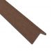 Уголок ДПК Wood-Х 50х50.Шлифованный Коричневый от производителя  EasyDecking по цене 380 р Уголок ДПК Wood-Х 50х50.Шлифованный Коричневый от производителя  EasyDecking по цене 380 р