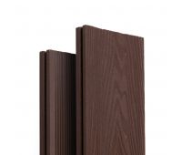 Террасная доска ДПК Extra 3D полнотелая Графит